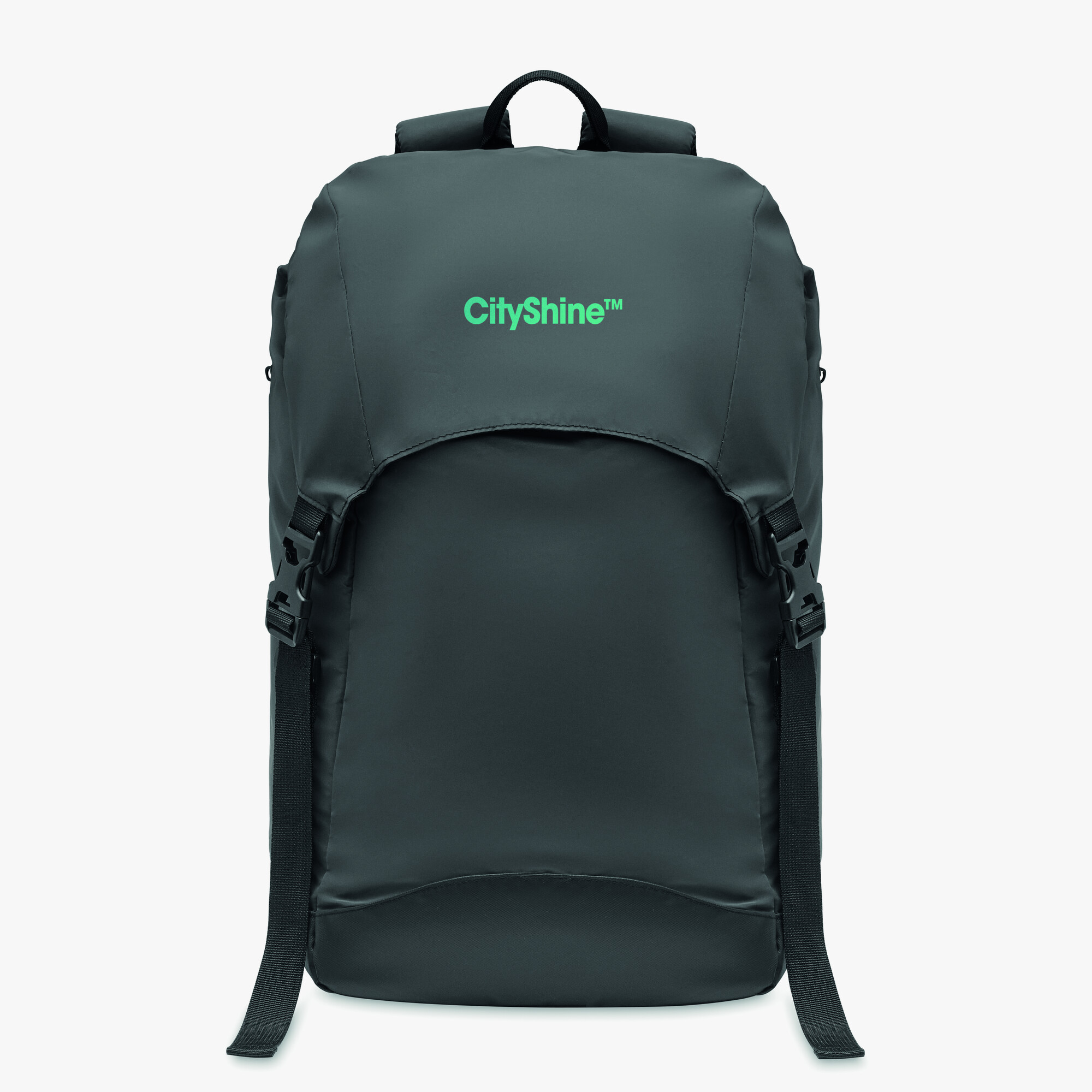 Personalised reflective outdoor backpack