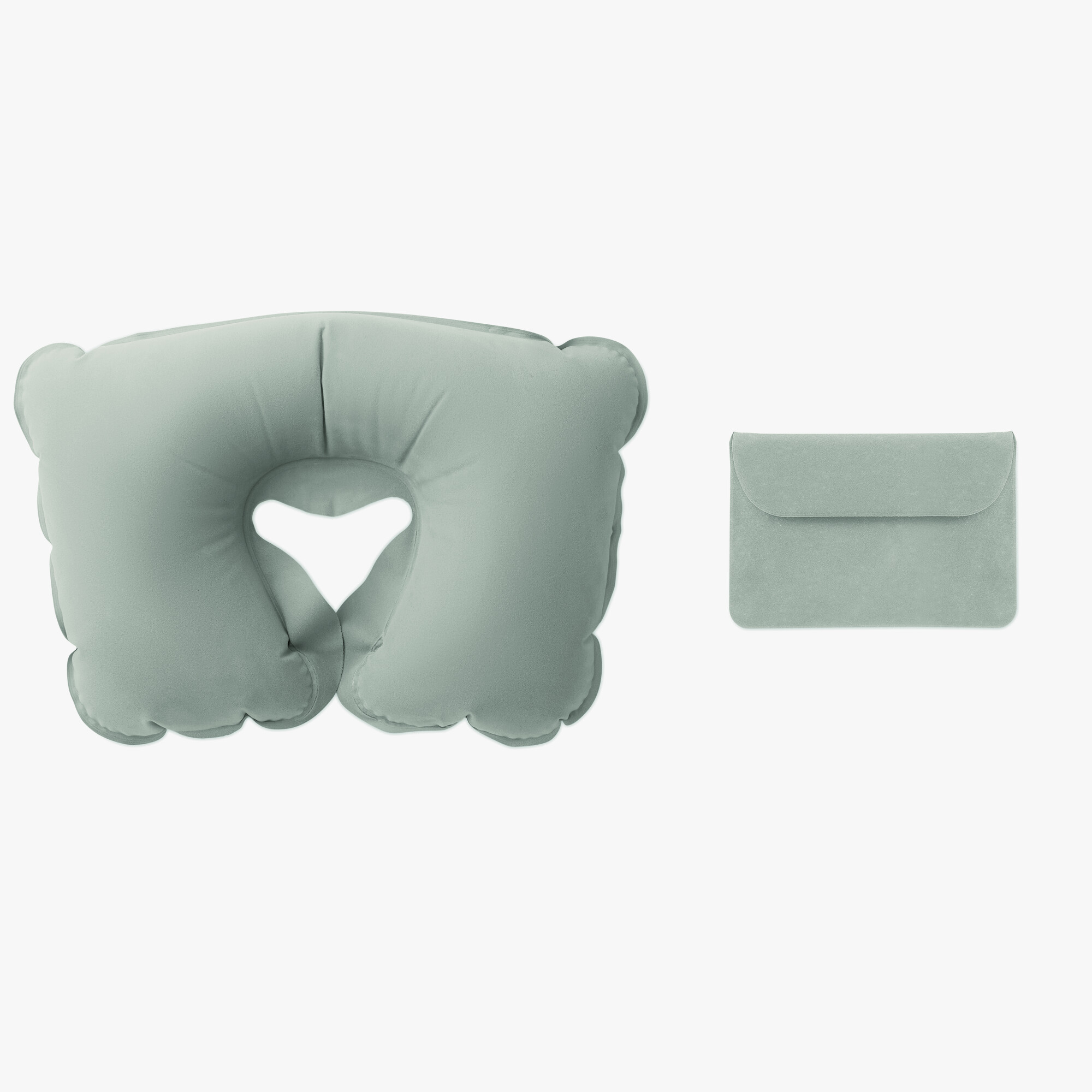 Personalised inflatable travel pillow