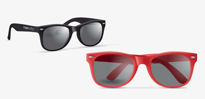 Personalised sunglasses with UV protection