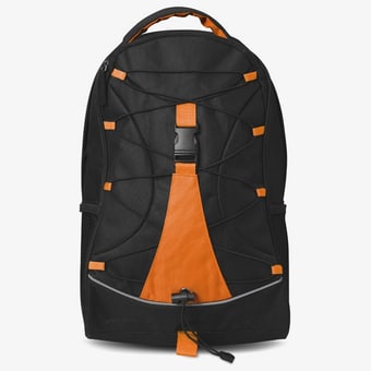 Zaino avventura personalizzato in poliestere 600D