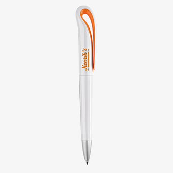Stylo rotatif ABS personnalisé au design ergonomique