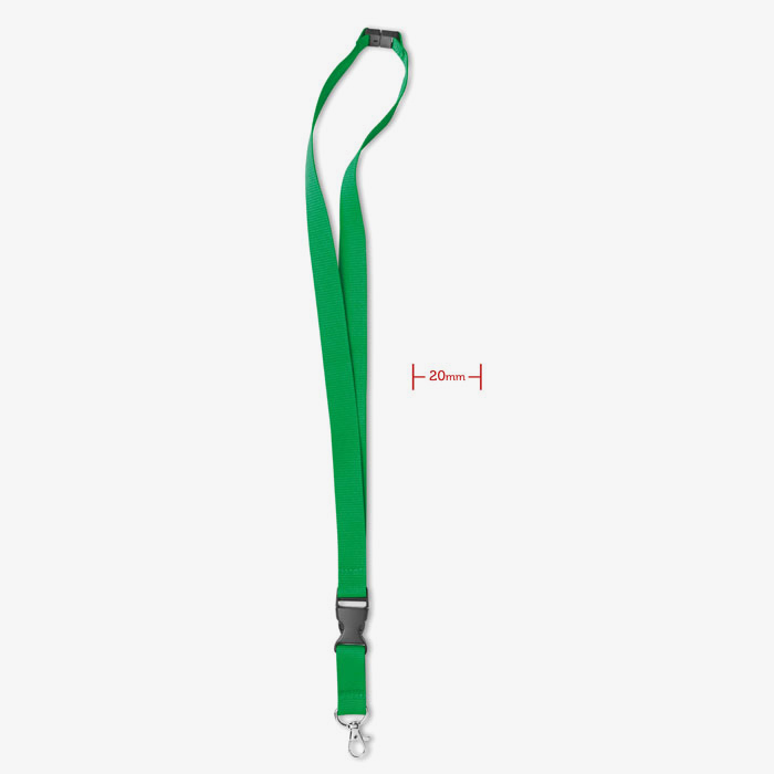 Lanyard con gancho de metal