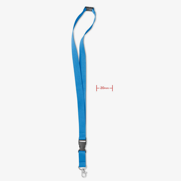 Lanyard con gancho de metal