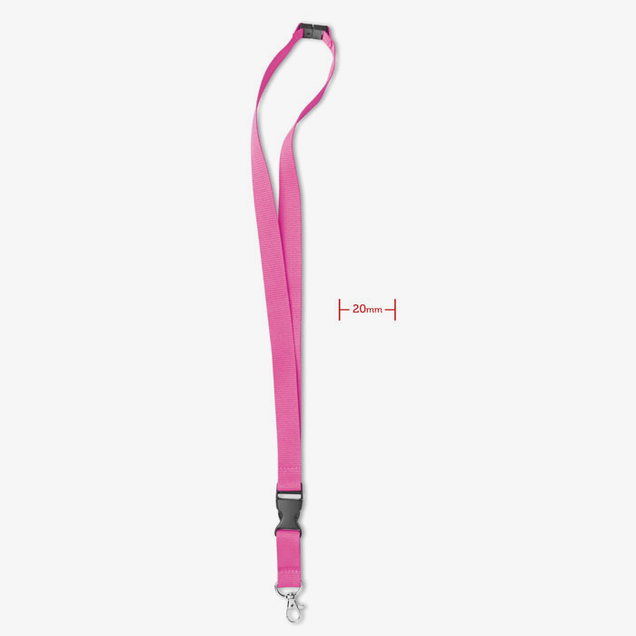 Lanyard con gancho de metal