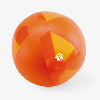 Personalised beach ball with panels