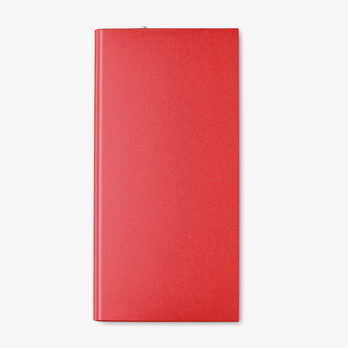 Power bank de 8000 mAh en aluminio reciclado