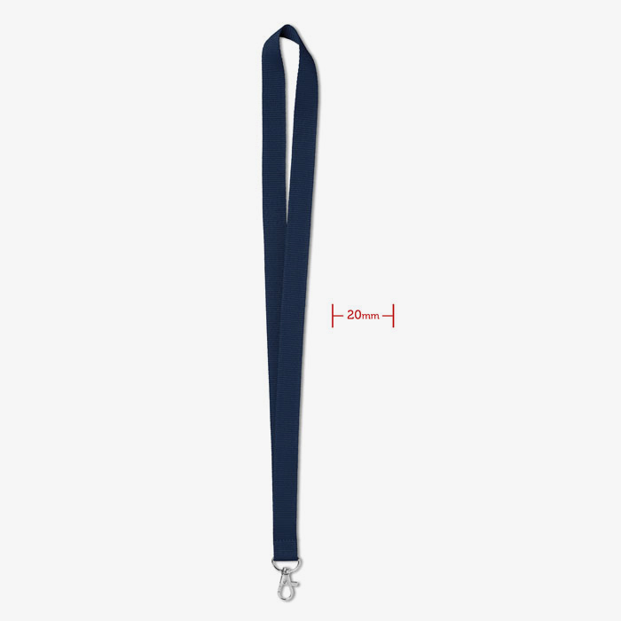 Lanyard con gancho de metal