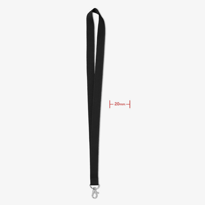 Lanyard básico de 20 mm