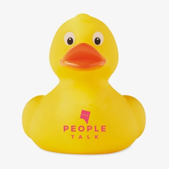 Pato de goma personalizado en PVC  