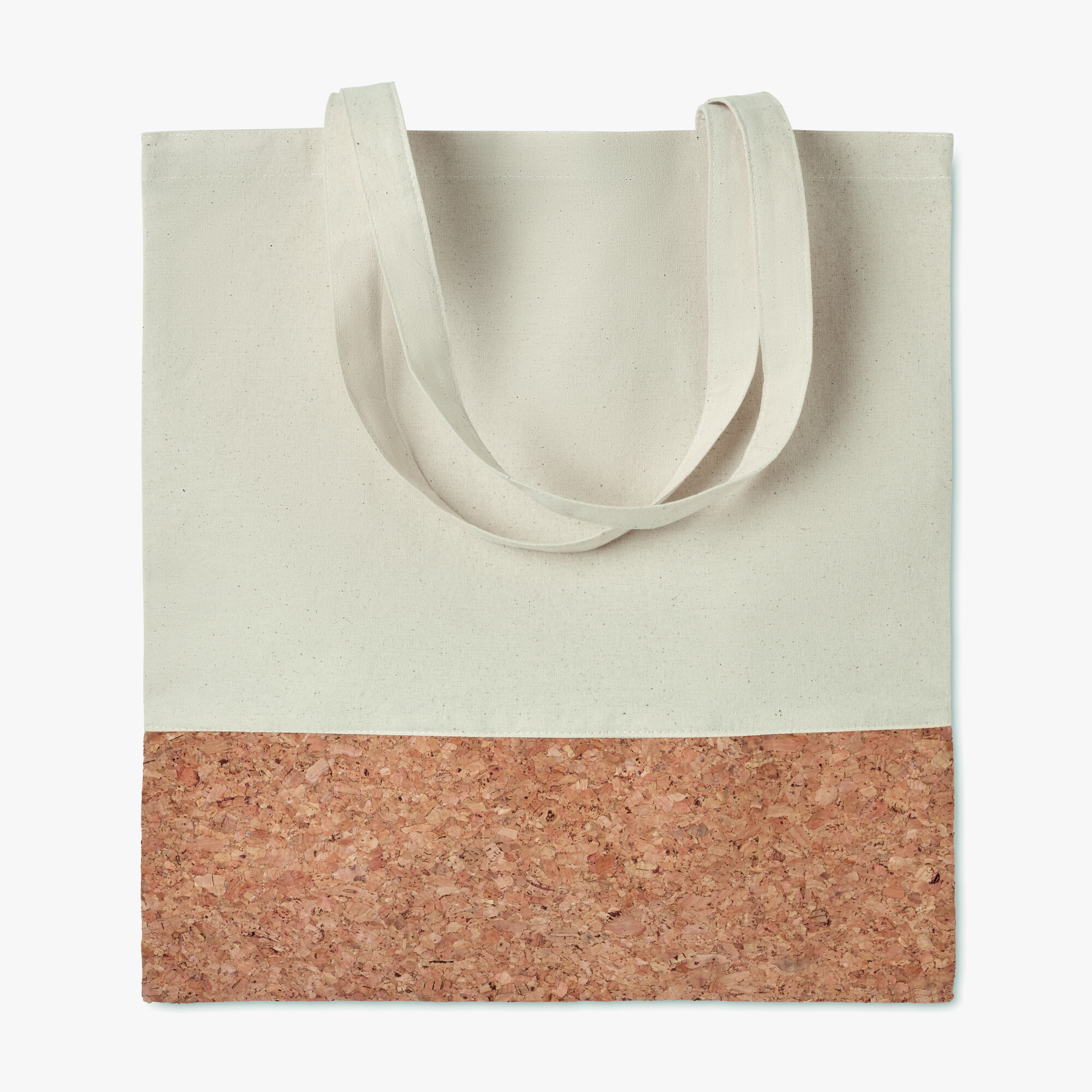 Personalised tote bag with cork detail