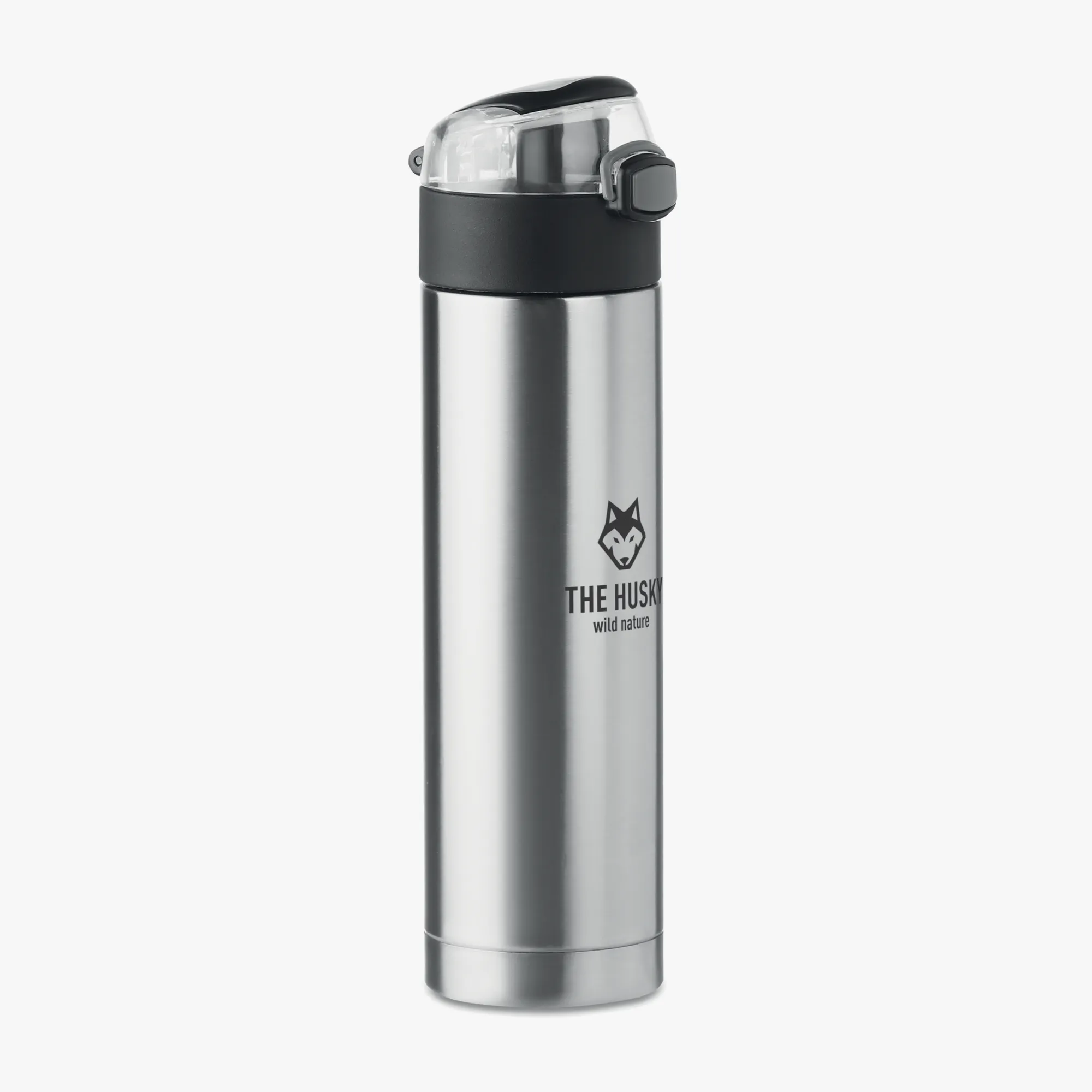 Bouteille isotherme personnalisée 400 ml avec fermoir de sécurité