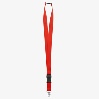 Lanyard personalizado com gancho metálico