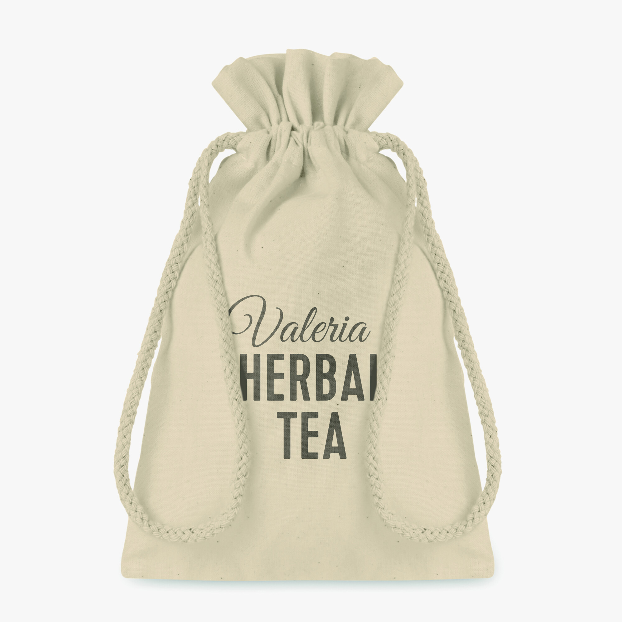 Petit sac cadeau personnalisé en coton