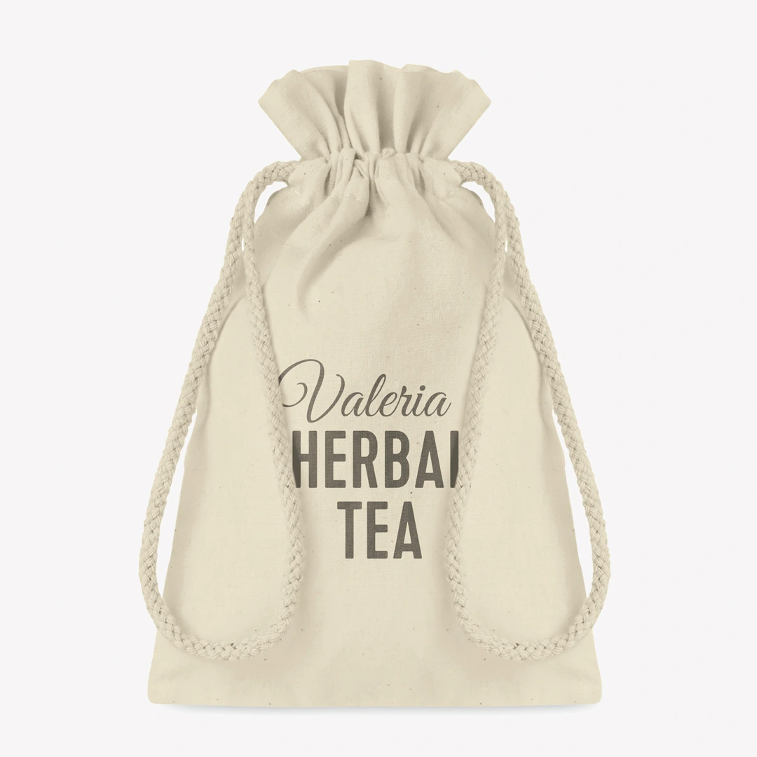 Bolsa de regalo de algodón personalizada pequeña