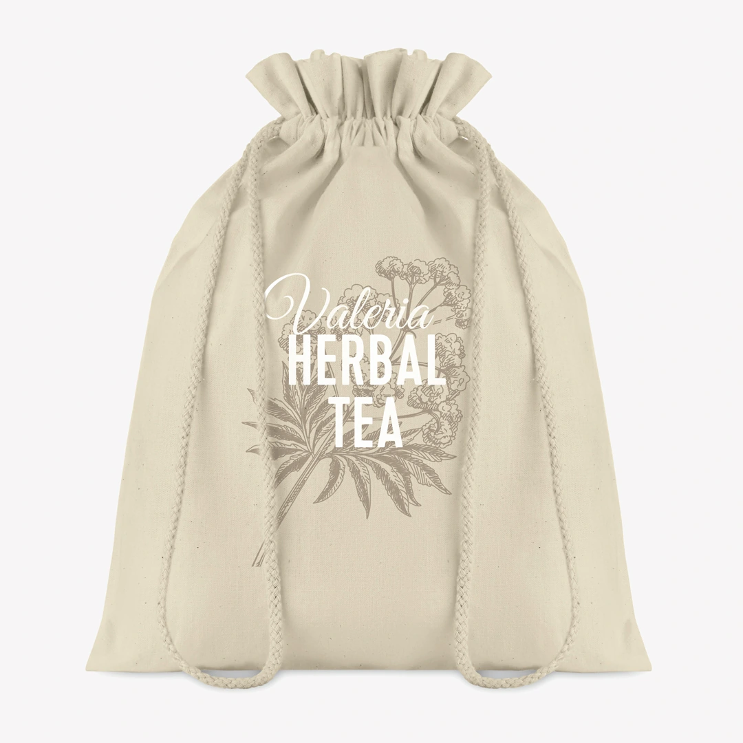 Bolsa de regalo de algodón personalizada mediana