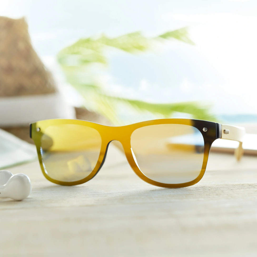 Personalised bamboo sunglasses