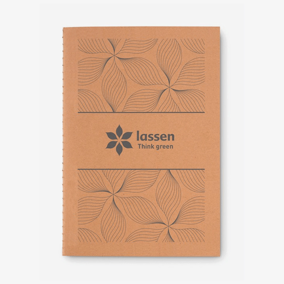 Libreta con tapa de cartón (250gr/m²) A5
