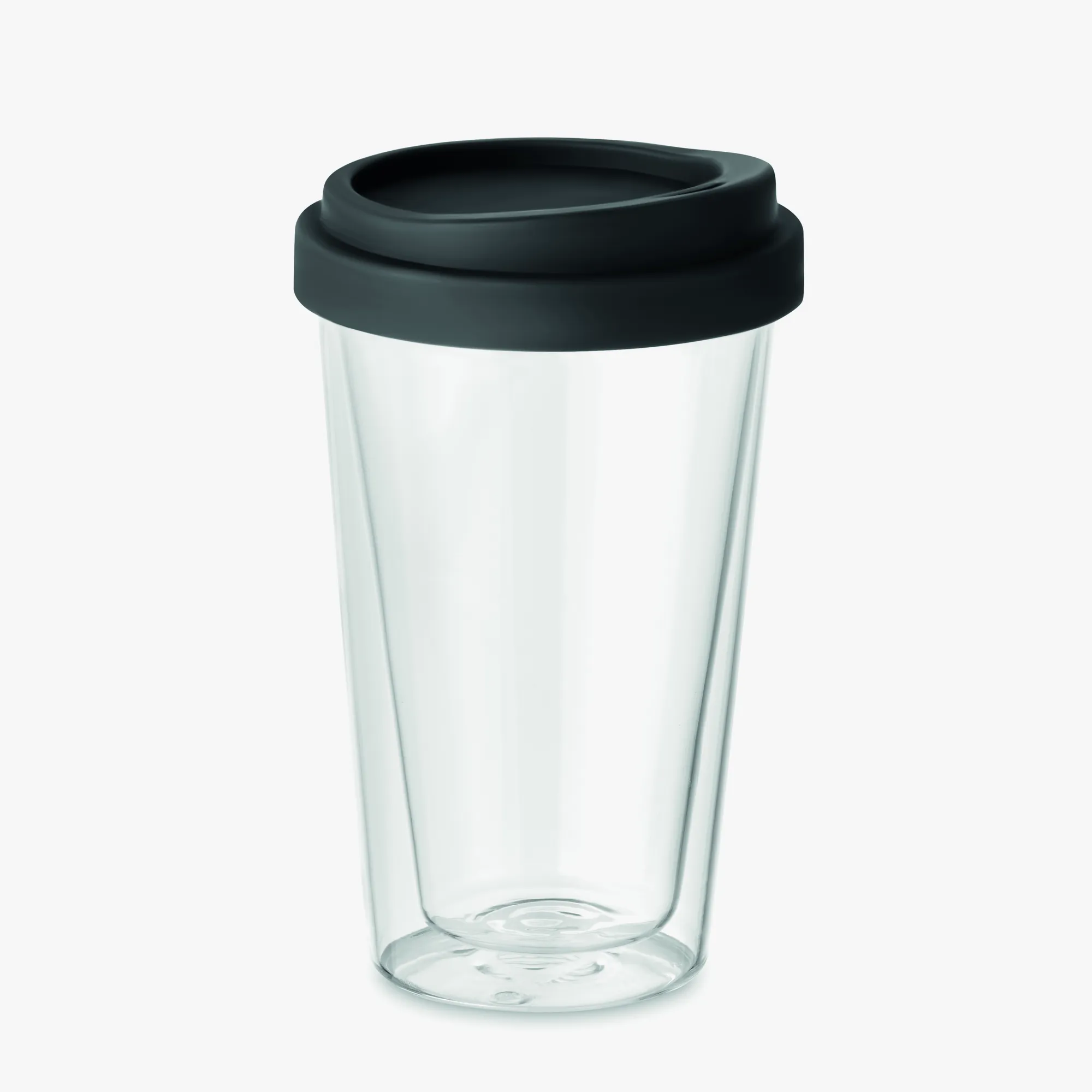 Personalised 350 ml double walled borosilicate glass tumbler