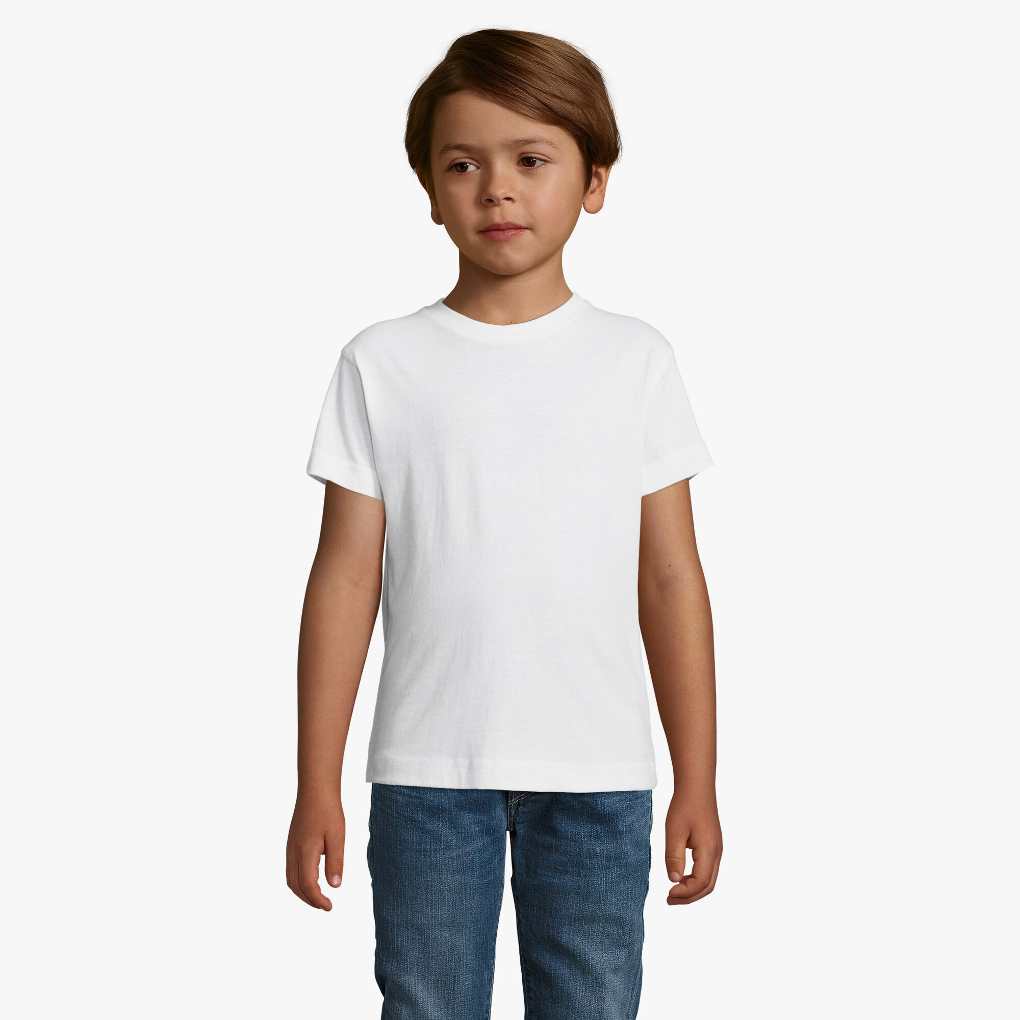 Personalisierbares Kinder-T-Shirt mit kurzen Ärmeln