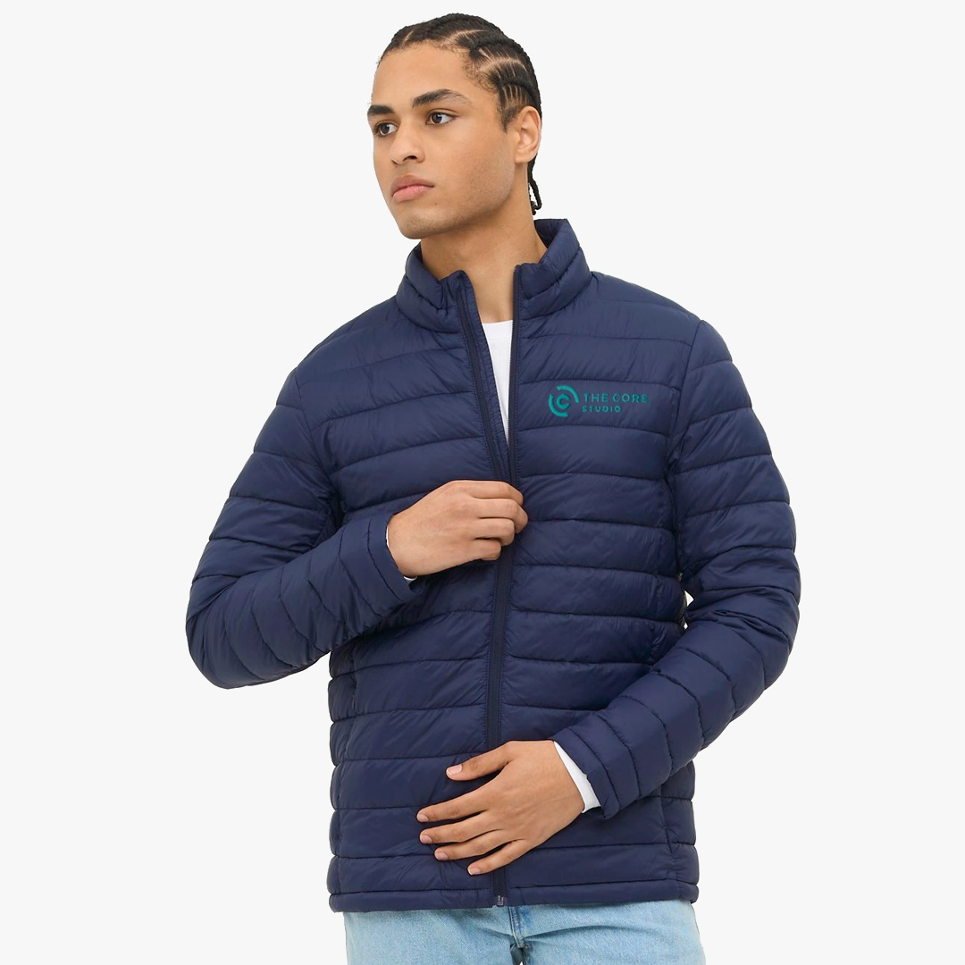 Personalisierbare Herren-Steppjacke – leicht und mit Daunenfüllung