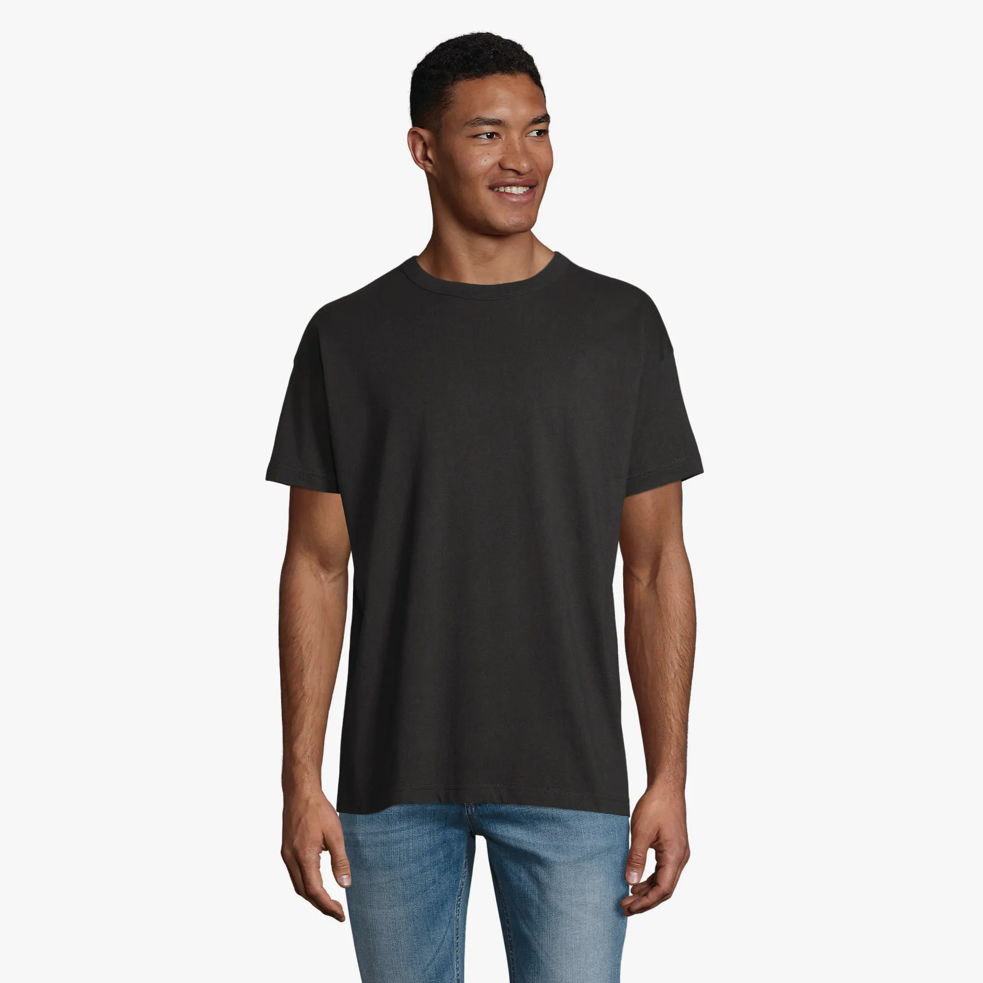 Maglietta Unisex Personalizzata Con Stampa A Sublimazione, 100% Cotone, Logo, Foto O Frasi, Regalo Originale, Taglie S-XXL, Colori Bianco/Nero/Rosso