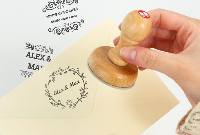 Personalised Wooden Stamps Personalised Wooden Stamps
